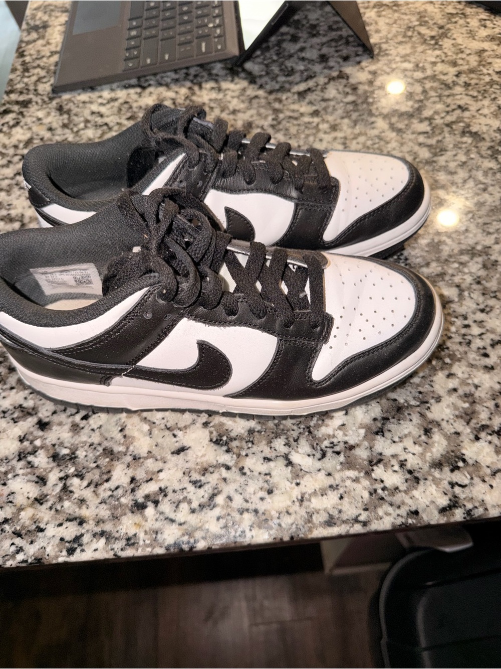 Women’s Nike Dunk LowSneakers - Black & White